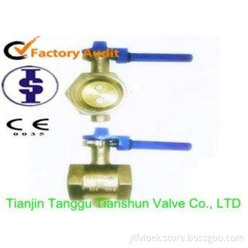 Small Seagulls Brass Lug Butterfly Valve Pneumatic Actuator